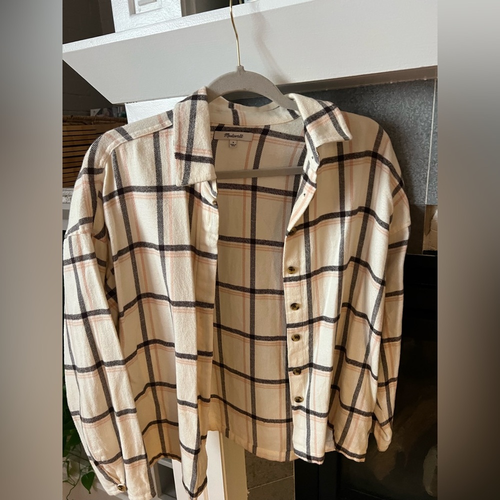 Plaid Button-Up Shirt by Madewell